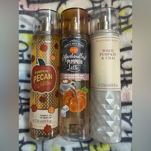 Fall bundle of Bath & Bodywork’s